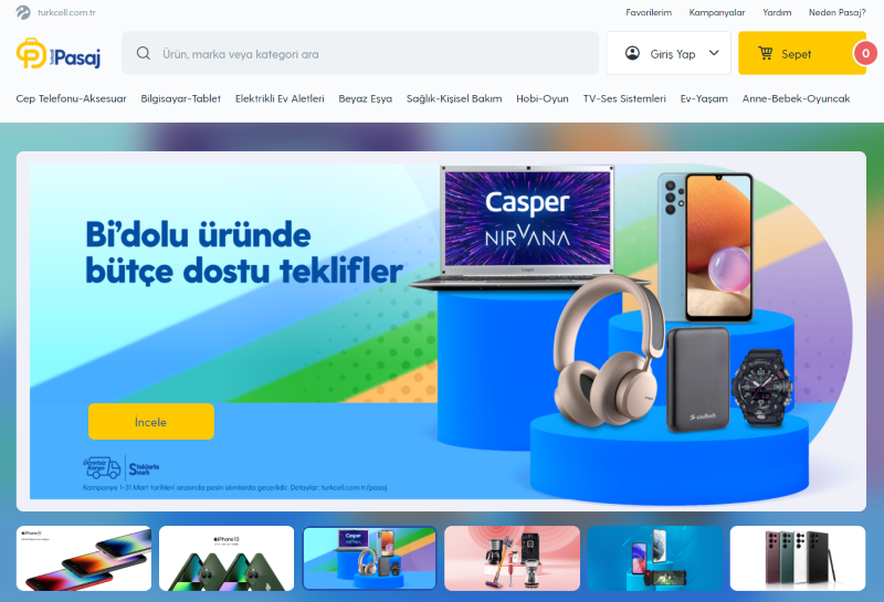 Turkcell Pasaj Entegrasyonu